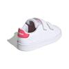 Adidas Advantage Cow Leather Low top Toddler Shoes White Infant And Toddler EF0300