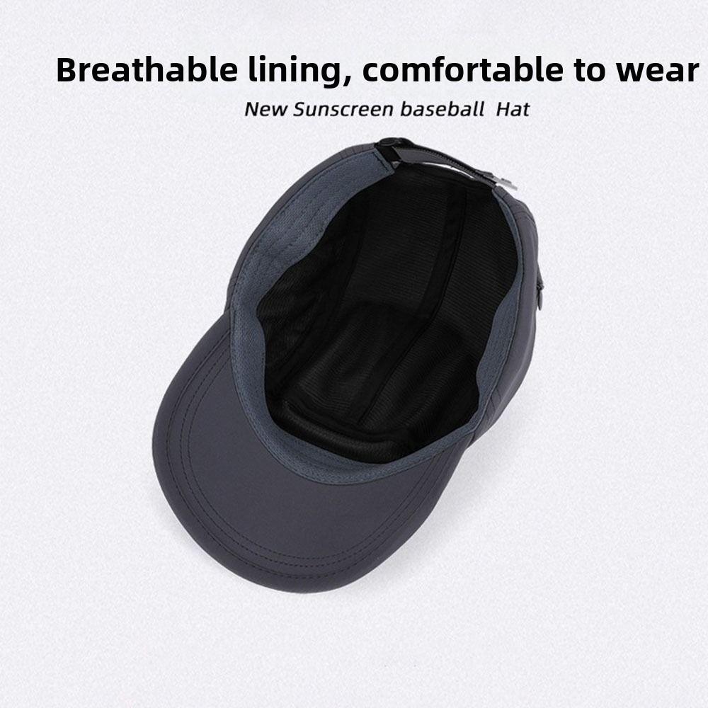 with Windproof Strap Sunhat Adjustable Sunscreen Cap New Beach Fisherman Hat Summer