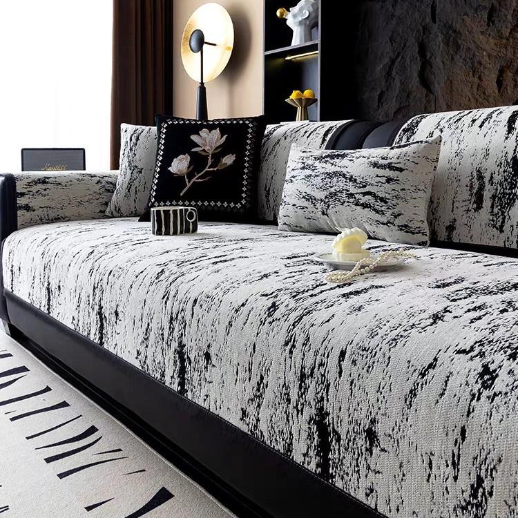 Chenier Jacquard Craft Sofa Cushion Four Seasons Universal Non-slip Seat Cushion Design Sense Light Luxury Sofa Cover