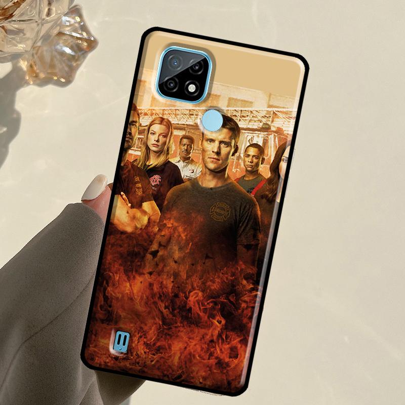 Chicago Fire TV Show For Realme C67 C75 C61 C55 C53 C51 C21Y C25S GT 6 6T 5 GT7 Pro 10 11 12 13 14 Pro Plus Case
