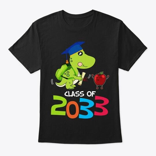 

Class Of 2033 Future Dinosaur Graduate T-Shirt Size S to 5XL XXXXL