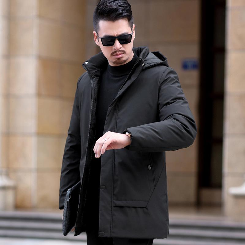 High Collar Anti-wind Warm Down Coat 
