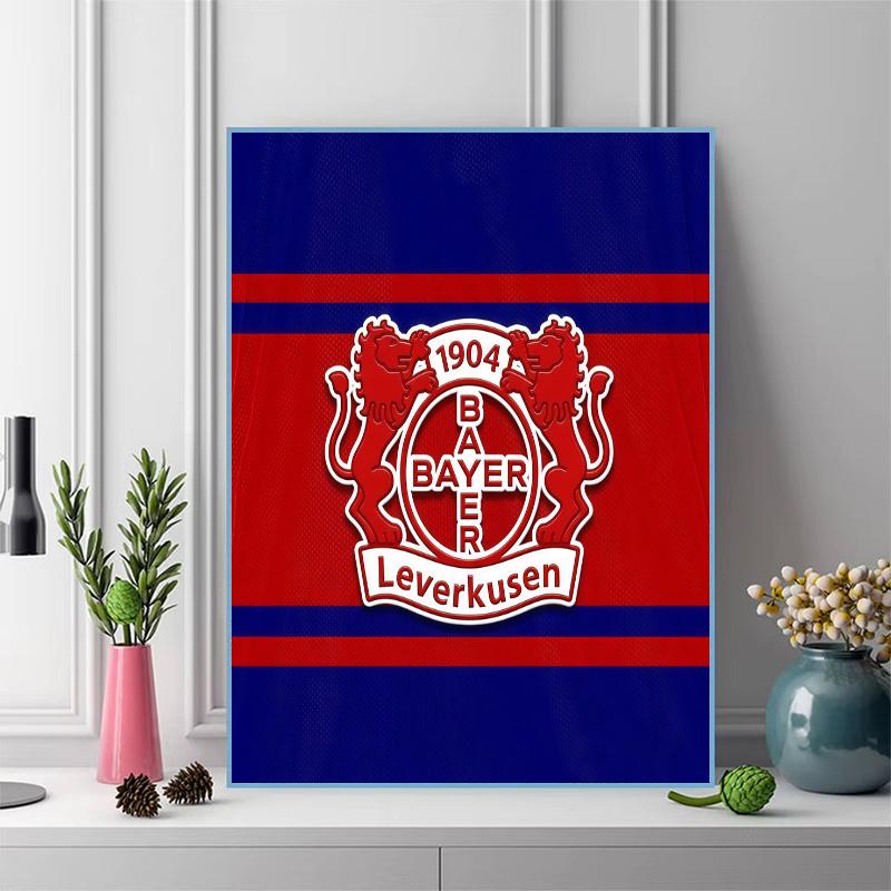 Bayer 04 Leverkusen 100% Round Full Drill 5D DIY Diamond Painting Embroidery Cross Stitch Rhinestone Décor