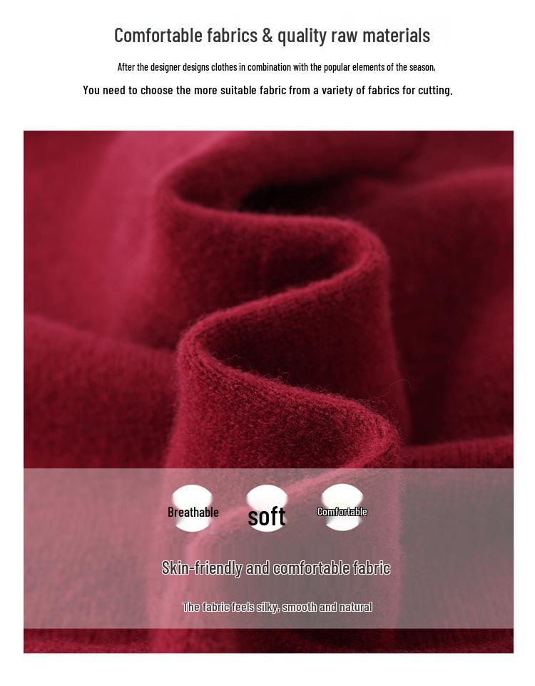 Cardigan Lungo in Maglia 100% Lana Pura da Donna - Nuovo Maglione Girocollo Autunno/Inverno per Mamma