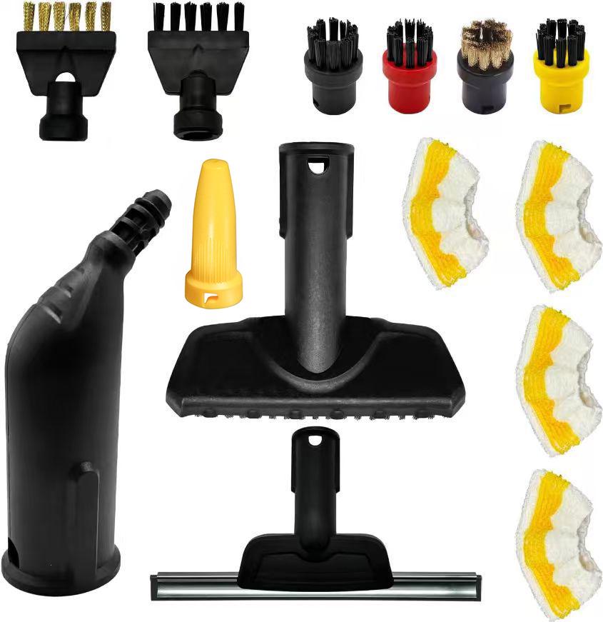 Cloth Mop Cover and Brush Set for Karcher SC1-SC5 Steam Cleaners
