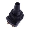 2pcs Universal Car Front Left Right Dual Holes Windshield Wiper Washer Water Spray Nozzle Jet Adjustable Black