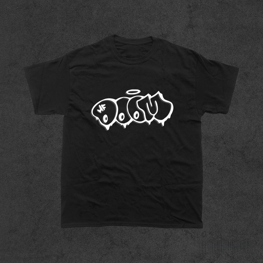 2025 Summer MF Doom Graffiti T-Shirt, MF Doom Tee, MF Doom Shirt, Rap Shirt, Hip Hop Shirt Breathable Short-sleeved Shirts Y2k