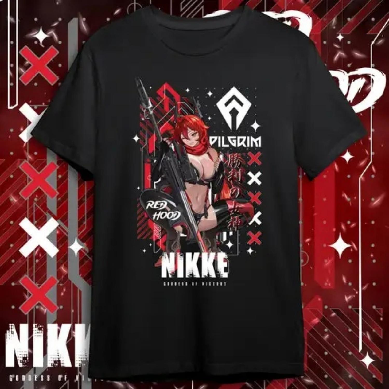 

Nikke Red Hood Shirt XXXXXL різнокольоровий