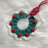 Christmas Cat Scarf: Warm Knitted Collar with Bell