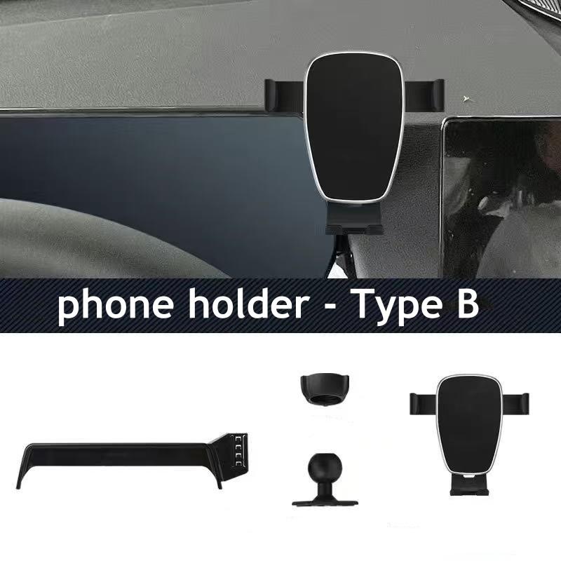 Phone Holder For BAIC X55 BEIJING X55 II 2026 2025 2024 Dashboard Mobile Phone Bracket Interior Accessories