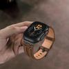 Metal+Leather Band For Apple Watch Ultra 3/2 49mm 42 44 45 46MM High Quality Strap For Iwatch S 11 10 9 8 7 6 5 SE3 Bracelet