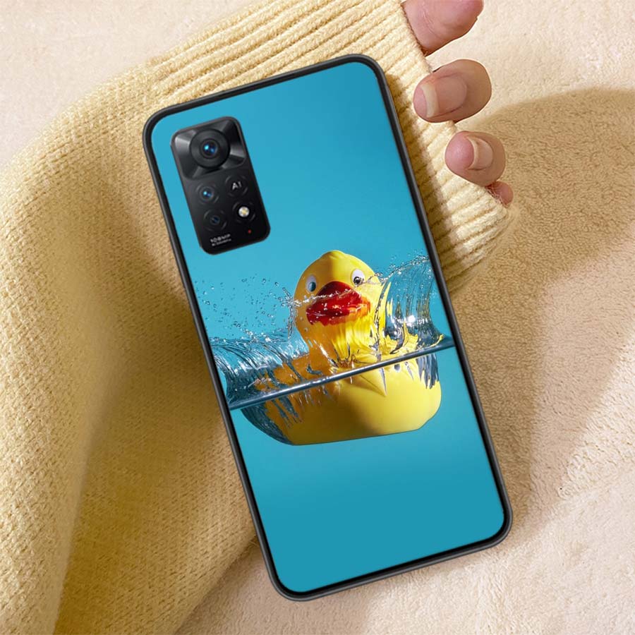

Rubber Ducks Floating in the Swimming Pool Phone Case For Redmi Note 13 14 15 Pro Plus 12 13C 12C 15C 9 10 10C 9T 9C 9A TPU Soft Redmi Note 15 5G