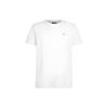 Solid Fit Crew Neck Short Sleeve Pullover T-Shirt Men Tops White MW0MW332020-YBR