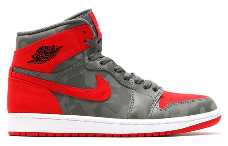 Air Jordan 1 Retro High Premium 'Red Camo' AA3993-032