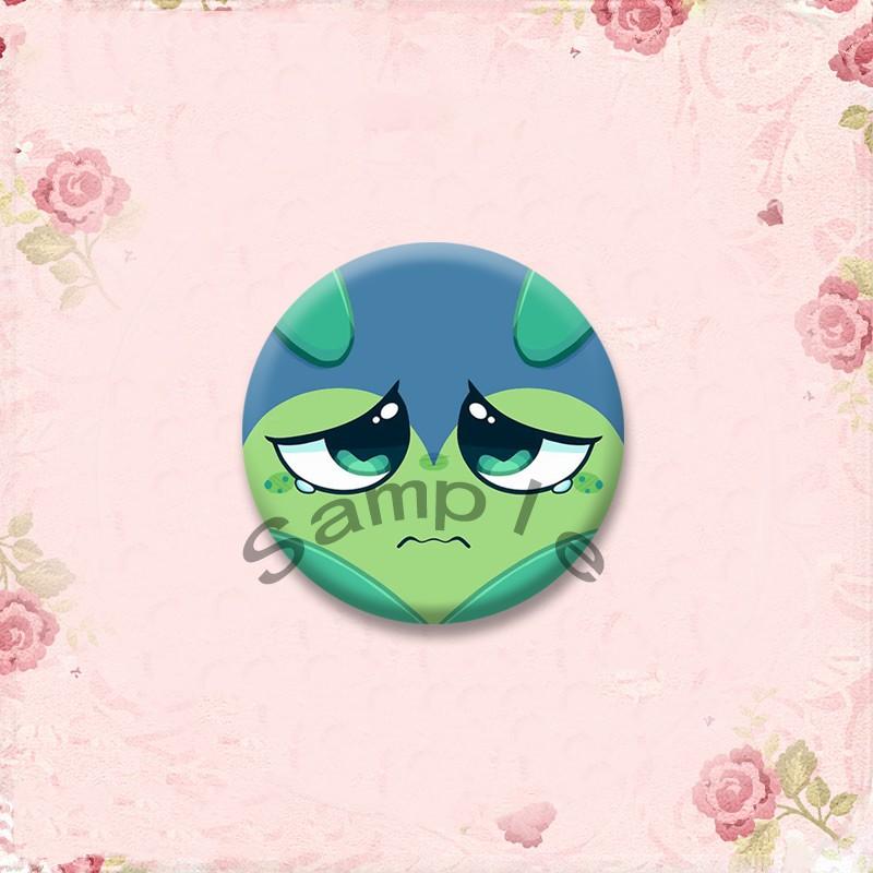 Game Peripheral Characters Brooches on Clothes Pebble Shelly Bobette Vee Cartoon Badge Collectible Lapel Pins Fans Jewelry Gifts