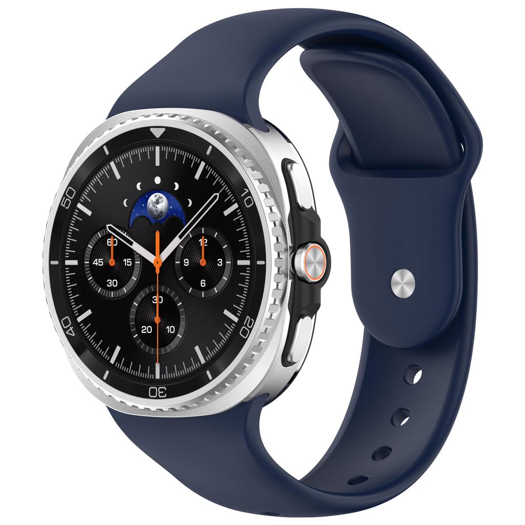 Sport Silicone Strap for Samsung Galaxy Watch 8 Classic 46mm No Gaps Original Wristband for Galaxy Watch 8 44mm 40mm Accessories