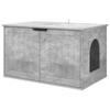 Cat House Concrete 85 X 55 X 50.5 Cm Wood Material
