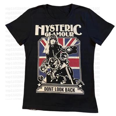 T-shirt d'été 2025 Nouveau Vintage à Manches Courtes Vêtements Y2k Haut Gothique Harajuku Graphique Alphabet T-shirt Streetwear T-shirt Garbage Baby