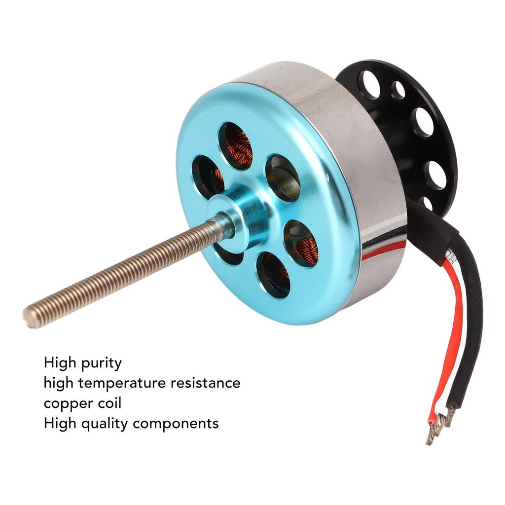 Brushless Outrunner Motor DC 820G Pull Force RC Part for RC Aircraft Airplane Drone 11.1V 13A