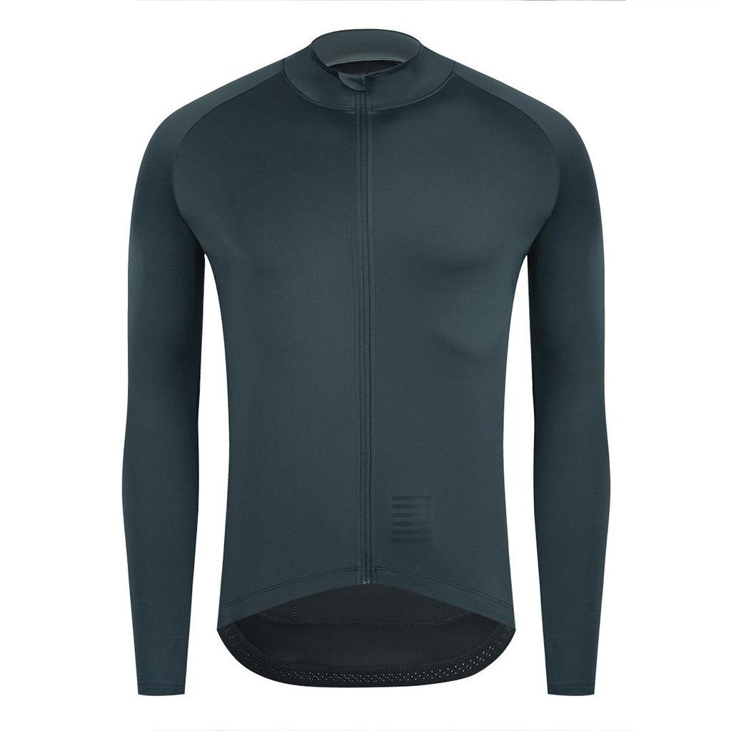 YKYWBIKE Men's Windproof Long Sleeve Mountain Cycling Jersey