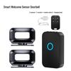 Rechargeable Infrared Doorbell with Voice Welcome Sensor