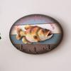 Handmade Wood Fish Wall Hanging Ornaments Realistic Fish Decor Hook  Living Room
