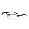 Myopia Glasses Anti-Blue Light Men'S Business Half Frame Finished Flat Mirror Holder Imitation Tr Same Frame Glasses Tide