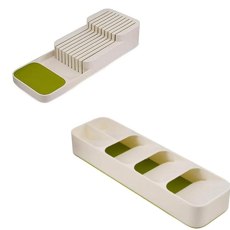 Compact Cross-border Knife & Cutlery Drawer Organizer