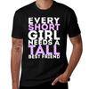 Every Short Girl Needs A Tall Best Friend TShirt Independence Day Short Sleeve TShirt