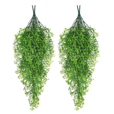 UV Resistant Fake Flowers Vine Design Wisteria Flowers Indoor Decorations