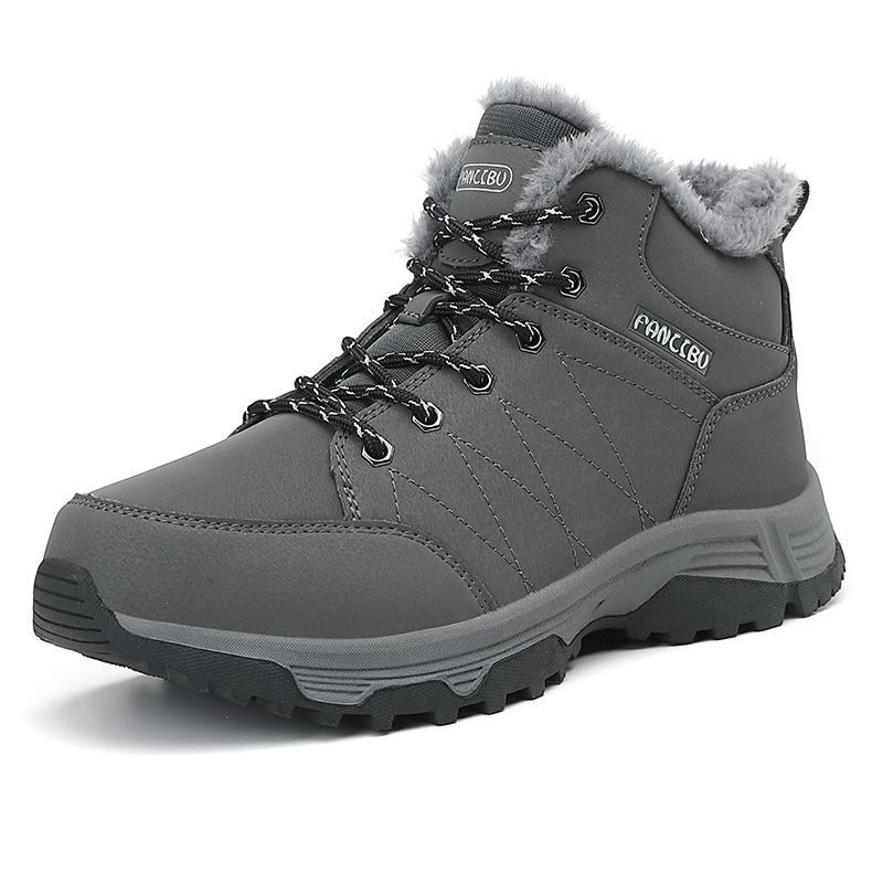 Waterproof Men And Women Winter Boots Anti-skid Rubber Ankle Boots