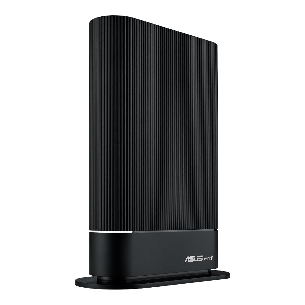 Asus WiFi Wireless Router Latest Standard WiFi6 V6 Plus Dual Band Compatible with OCN Virtual Supports Both Vertical and Wall Includes Network