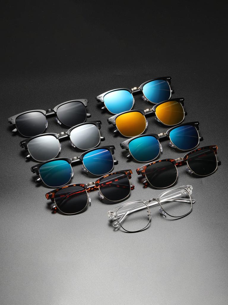 Nuevas Gafas de Sol Mariposa Sin Marco Femeninas Exquisitas Gafas de Sol de Moda Gafas de Sol para Hombre Gafas de Sol para Mujer