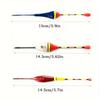 10Pcs/set Fishing Floats Set Mix Size Color Foam Float Buoy Bobber for Fishing Accessories