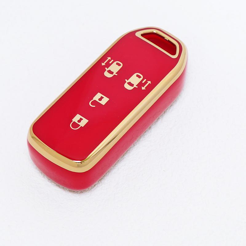 2/4 Buttons for Honda N-One N Wagon N-BOX JF1 JF2 Custom JF3 JF4 N-BOX+Plus TPU Car Key Case Cover Shell Fob Keychain Bag