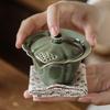 Yue-Ofen Celadon Deckelschale Chinesisches Handgemachtes Haushalts Kung Fu Teegeschirr Ist Nicht Heiß Greifen Sie Den Topf Zum Tee Machen Gaiwan
