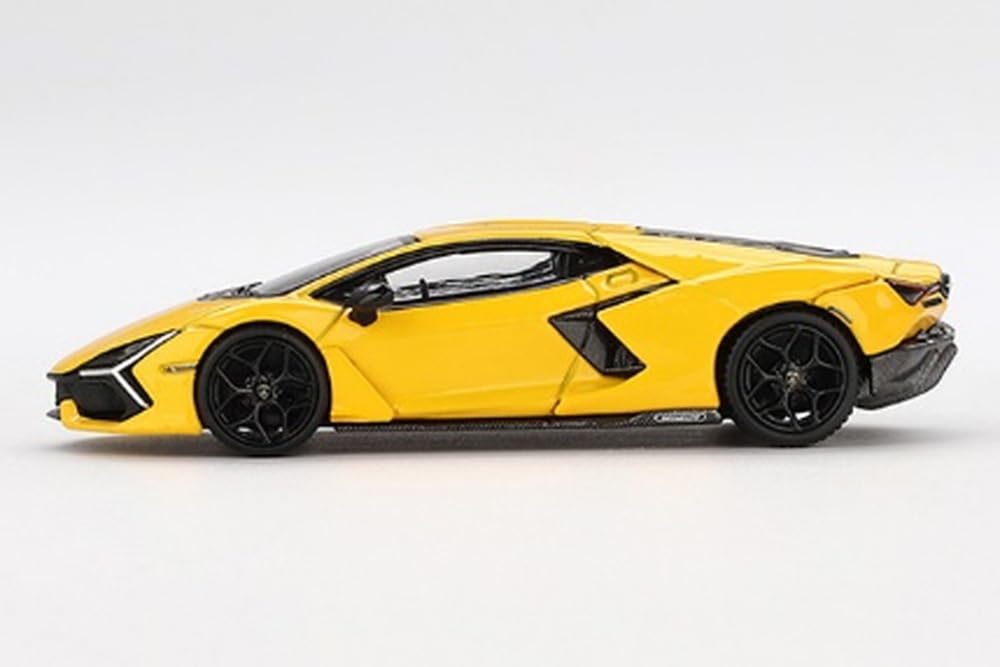 MINI GT Scale Lamborghini Revuelto Giallo Finished Product 1/64 (Right-Hand Drive) MGT00886-R
