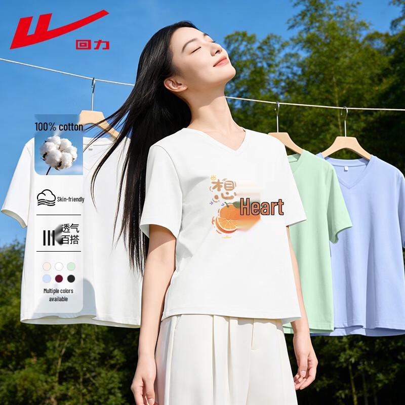 Warrior Women s V-Neck Cotton Short Sleeve T-Shirt S