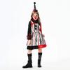 Children's Fashion Halloween Funny Costumes Horror Dolls Soul-breaking Clown Dress