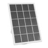 Camera Solar Charging Panel with Bracket 3W 5V Monocrystalline Silicon Type C Security Camera Solar Panel for   Devices