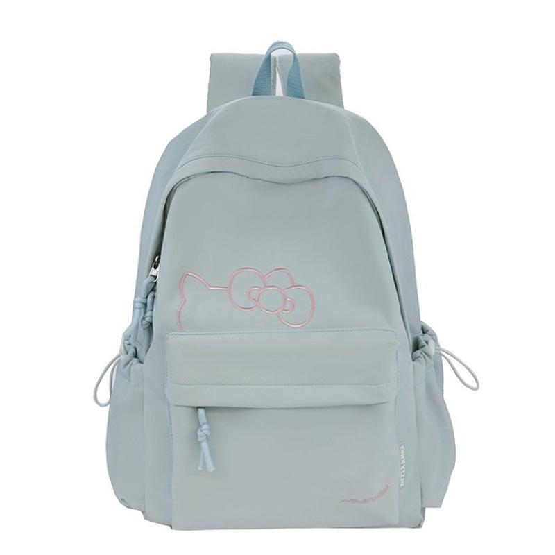 Schoolbag Korean version cute bow backpack female student schoolbag large capacity lightweight travel backpack casual backpack