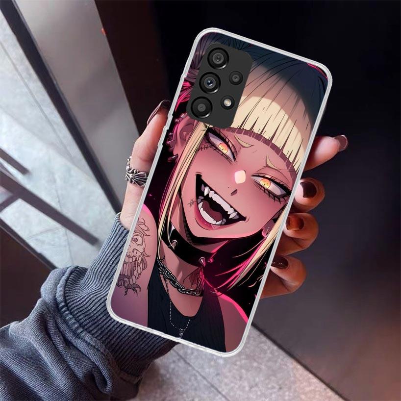Himiko Toga My Hero Handyhülle Für Samsung Galaxy A52 A51 A50S A32 A22 A12 A02S A72 A71 A31 A70 A30S Note 20 Ultra 10 Plus S10 G