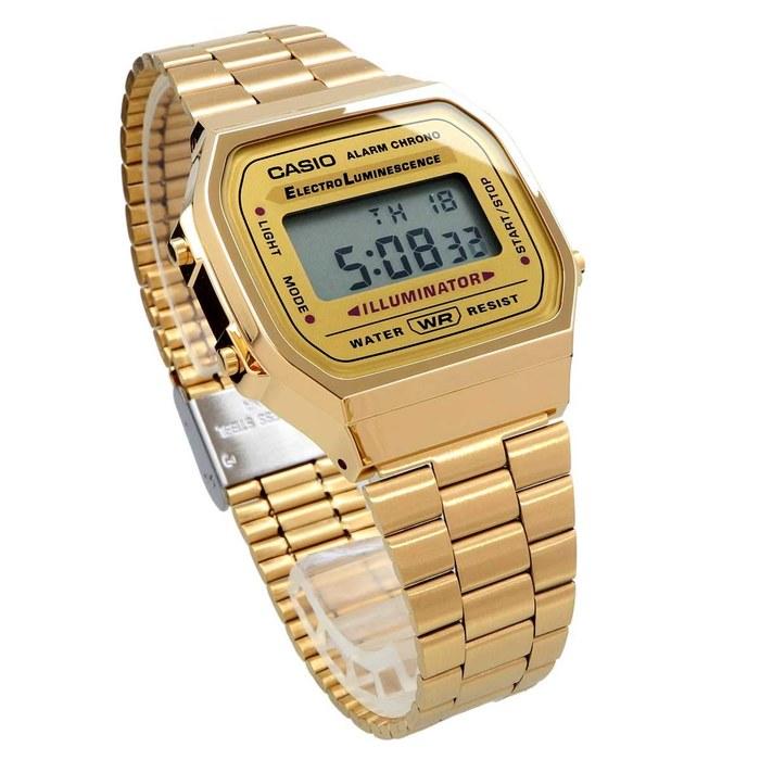 Casio Digital Watch Vintage Series A168WG-9W Gold