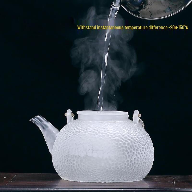 Chaxun Hammered Glass Teapot
