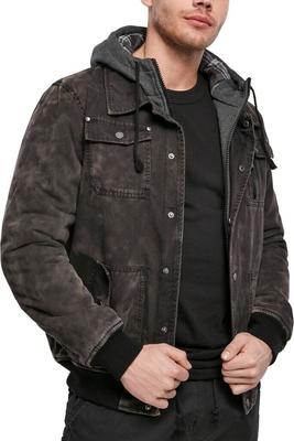 Mid-season Jacket Brandit Dayton Black/washed