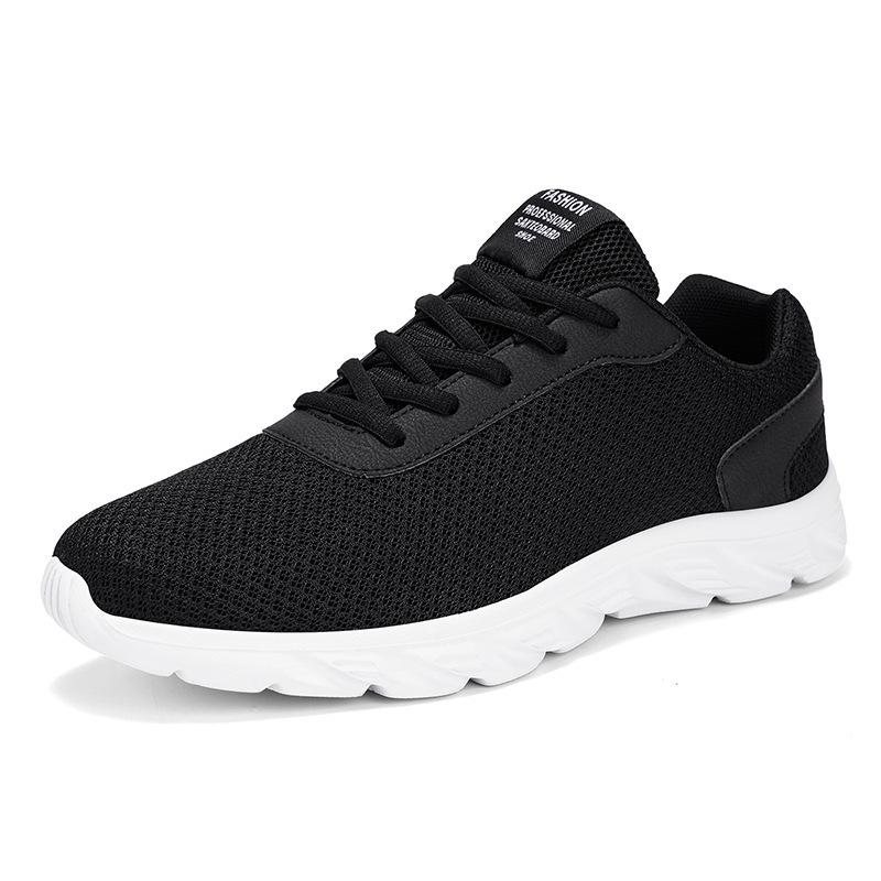 New Men's Casual Shoes Breathable Mesh Large Size Fashion Sneakers Lightweight Running Shoes