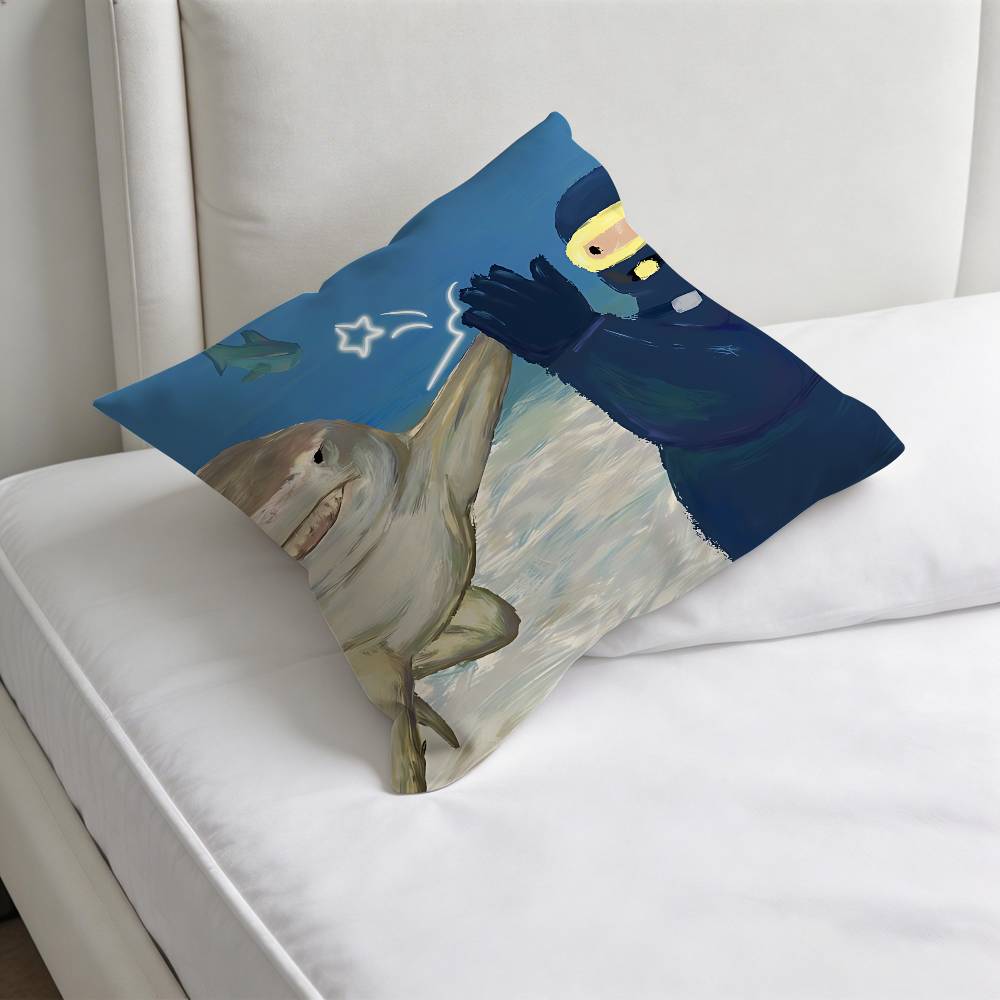 Game DAVE THE DIVER Square Pillow Cover Decorative Throw Pillow Case for Sofa Couch Bed Home Car Living Room Decoration