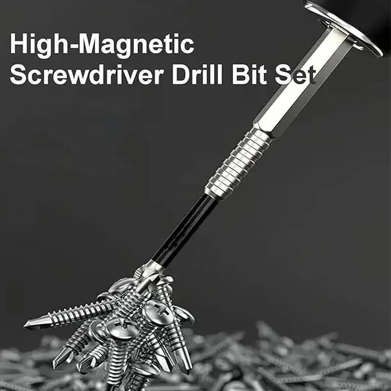 K5 Anti slip Screwdriver Head S2 Strong Magnetic 5A Black Cross Screwdriver Head Hand Drill Electric Screwdriver