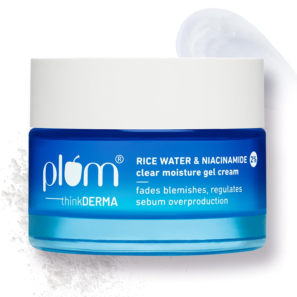 Plum 2% Niacinamide & Rice Water Superlight Gel Cream 50g