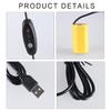 USB 5V 2A to 3V 4.5V 6V LR20 D Battery Eliminators Kit USB Power Supply Converters Replace 2-4Pcs 1.5V LR20 D Batteries